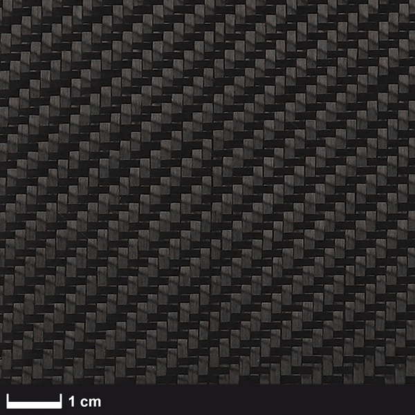 Углеродная ткань (Carbon fabric) 200 г/м² (style 452-5 Aero, twill, стабилизированная) 100 см