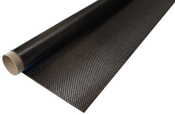 Углеродная ткань (Carbon fabric) 200 г/м² (style 452-5 Aero, twill weave) 100 см