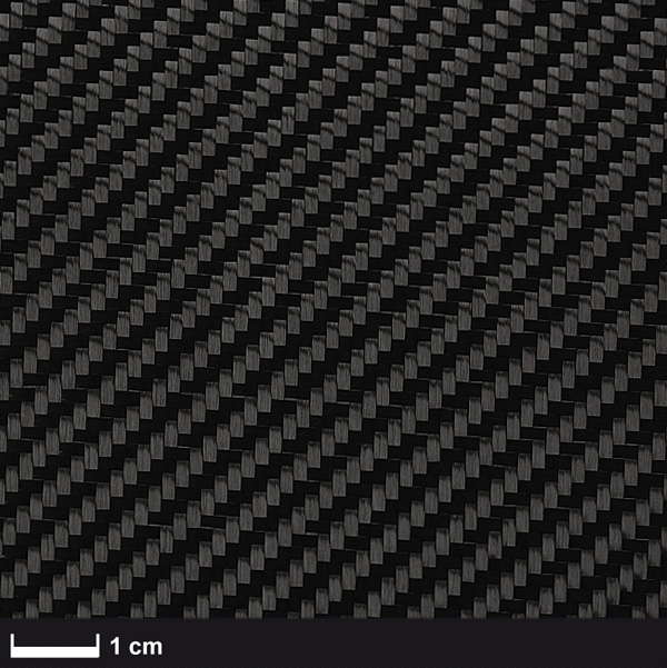 Углеродная ткань (Carbon fabric) 245 г/м² (style 462 Aero, twill weave) 100 см