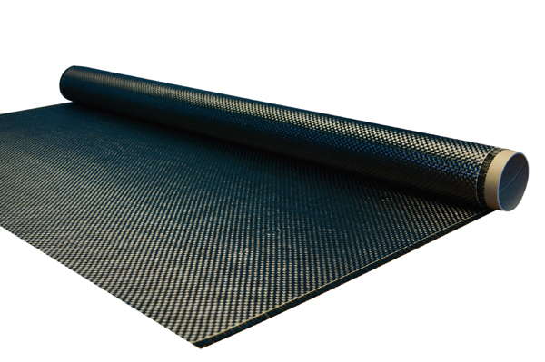 Углеродная ткань (Carbon fabric) 400 г/м²  (plain weave) 100 см