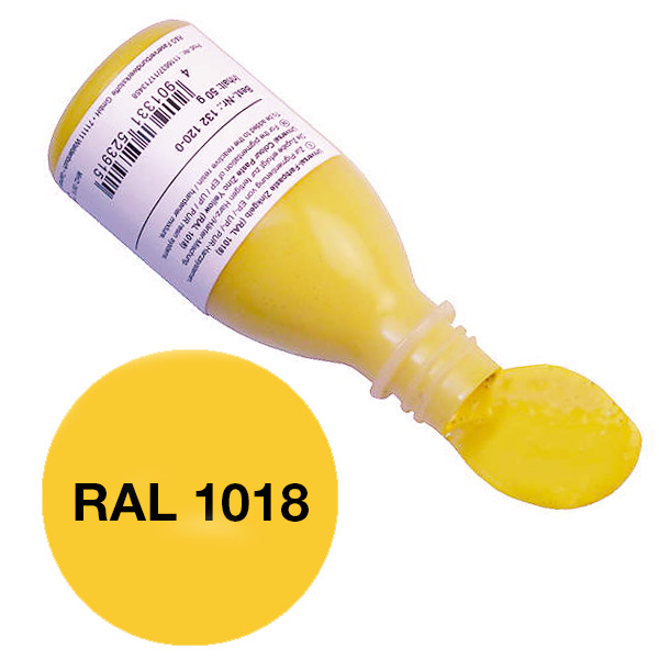 Универсальная колеровочная паста - желтый цинк (RAL 1018)