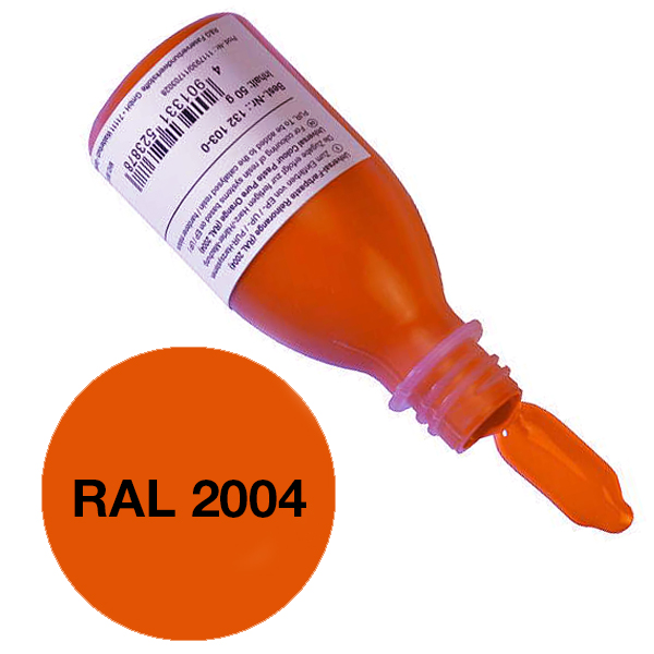 Универсальная колеровочная паста - простой оранжевый (RAL 2004)