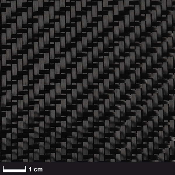 Углеродная ткань (Carbon) 160 г/м² (style 442, twill), 100 см