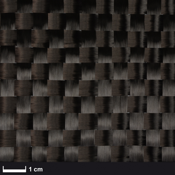 Углеродная ткань (Carbon) 275 г/м² (ECCellent, plain weave, spread), 127 см