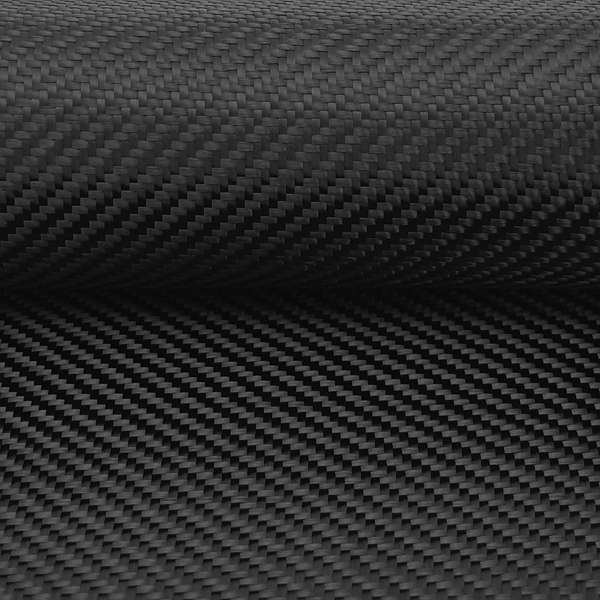 Углеродная ткань (Carbon) 600 г/м² R&G (twill weave) 125 см