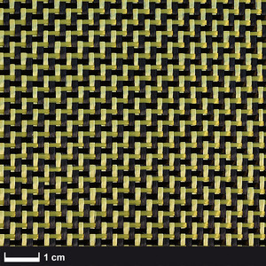 Карбон-Арамидная ткань 190 г/м² (twill weave), ширина 100 см