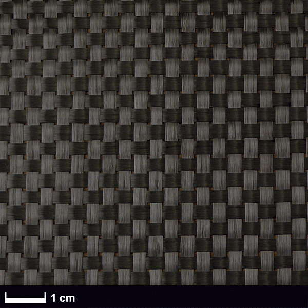Углеродная ткань (Carbon fabric) 400 г/м², plain, ширина 125 см
